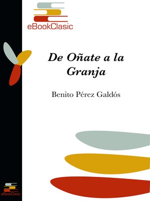 cover image of De Oñate a La Granja (Anotado)